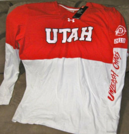 Utah Utes NCAA Under Armour Long Sleeve Performance Shirt New Under Armour 193444373431