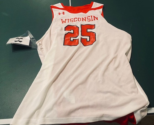 Wisconsin Badgers NCAA Reversible Basketball Jersey Under Armour