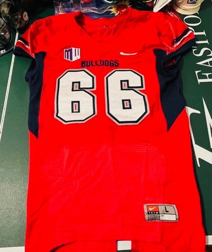 Fresno State Bulldogs NCAA Nike Game Worn Football Team Jersey Nike