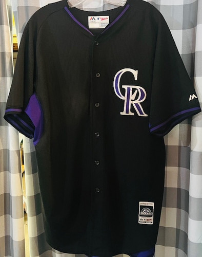 Colorado Rockies MLB Majestic Cool Base Tulowitzki Jersey Majestic 