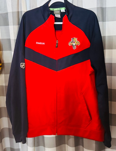 Florida Panthers NHL Reebok Vintage Full Zip Track Jacket Reebok 191024824199