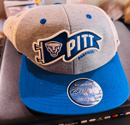Pitt Panthers NCAA Zephyr Snapback Trucker Team Logo Hat Zephyr 632389208830