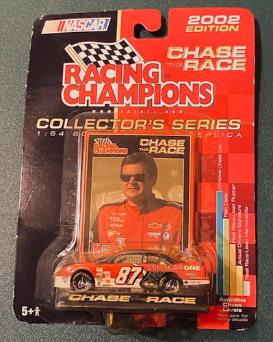 2002 Joe Nemechek Race the Chase Diecast Car New in Original Packaging 1/64 scale