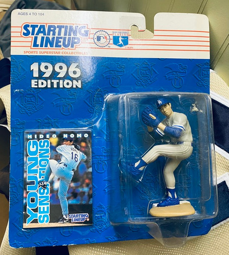 Hideo Nomo MLB Los Angeles Dodgers 1996 Starting Lineup Figure New in Original Packaging