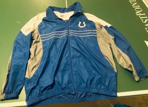 Indianapolis Colts NFL Full Zip Team Jacket New Logo Athletic