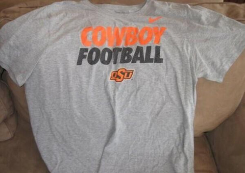Oklahoma State Cowboys NCAA Cowboy Football Shirt Nike