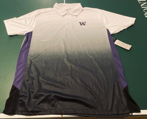 Washington Huskies NCAA Colosseum Magic II Polo New Colosseum Athletics 194217245405