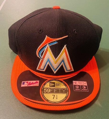 Miami Marlins MLB New Era Diamond Era 59Fifty Hat New Era 889077436376