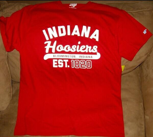 Indiana Hoosiers NCAA Est 1820 T-shirt New Blue 84