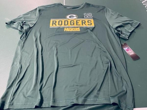 Green Bay Packers Aaron Rodgers Eligible Receiver Player T-shirt Fanatics 026729751351