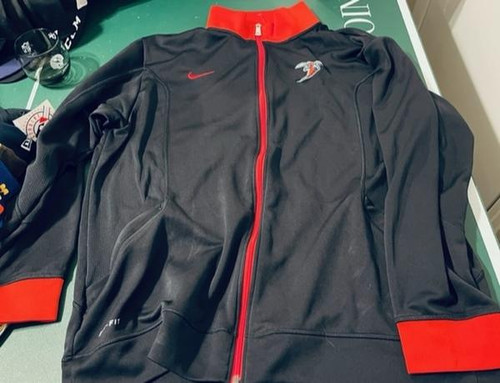 Delaware State Hornets NCAA Nike DriFit Team Issue Full Zip Jacket Nike