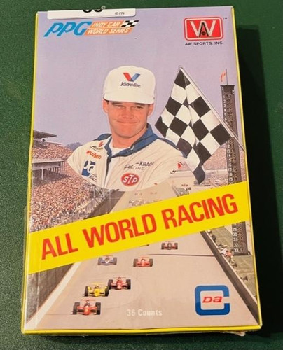 1991 All World Racing PPG Indy Car World Series Sealed Trading Cards AW Sports 729937010059