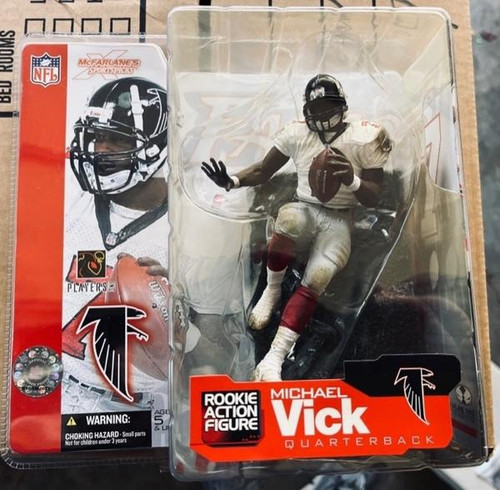 Atlanta Falcons Michael Vick NFL McFarlane Series 4 Rookie Figure McFarlane 787926703276