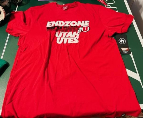 Utah Utes NCAA 47 Authentic Utes Football Team Shirt 47 Brand 191119476838