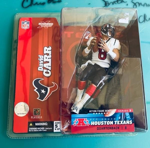 Houston Texans David Carr McFarlane NFL Series 7 Figure McFarlane 787926703665