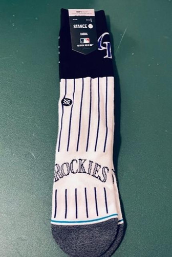 Colorado Rockies MLB Stance Infiknit Authentic Socks Stance Socks 190107366267