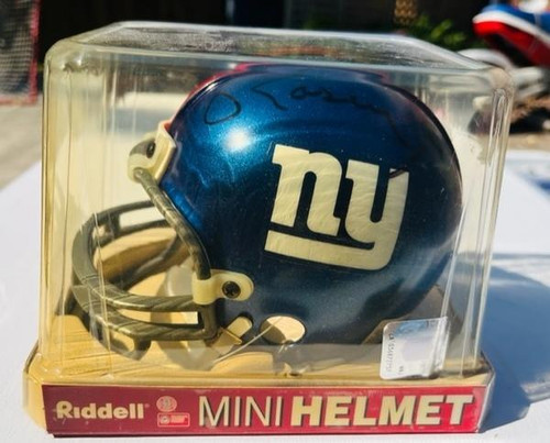 New York Giants NFL Rosey Grier Autographed Mini Helmet