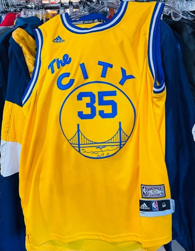 Golden State Warriors NBA Kevin Durant Hardwood Classics Jersey Adidas 7843649149845