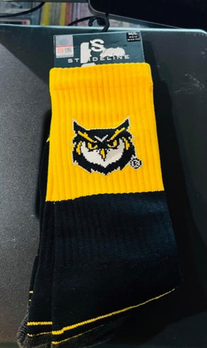 Kennesaw State Owls NCAA Authentic Team Logo Socks Strideline 191203006897