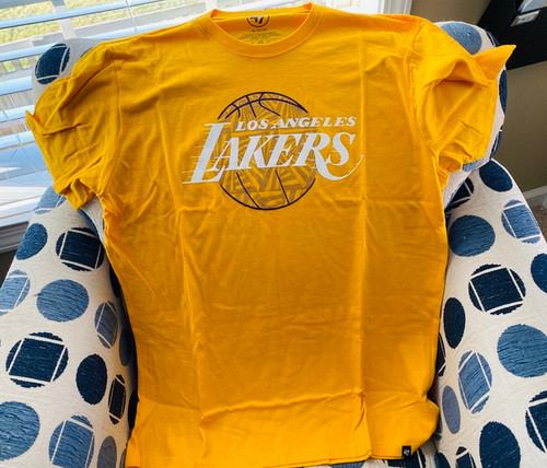 Los Angeles Lakers NBA 47 Brand Super Soft Logo Shirt XL New with Tags