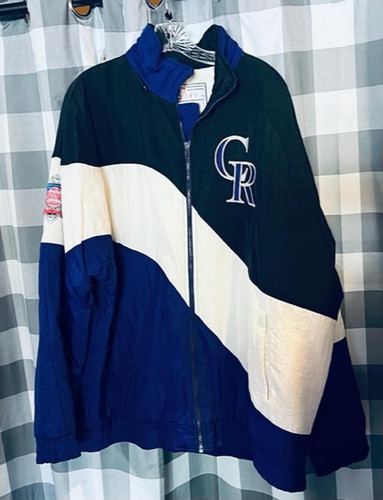 Colorado Rockies MLB Apex One Vintage Full Zip Puffer Jacket Apex One 