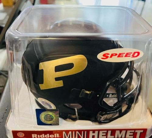 Purdue Boilermakers NCAA Riddell Speed Salute to Service Mini Helmet Riddell 095855895901