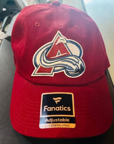 Colorado Avalanche NHL Primary Logo Adjustable Hat Fanatics 821382875983