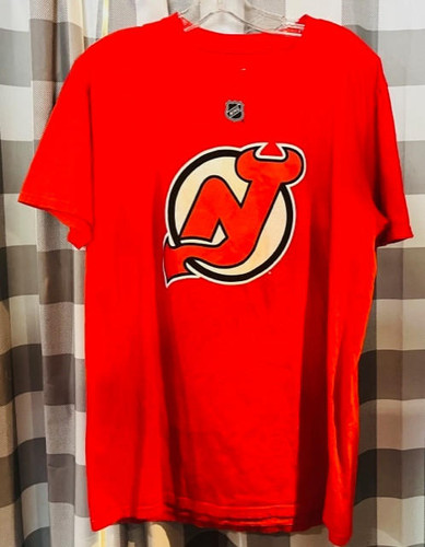 New Jersey Devils NHL Jack Hughes Name Number Shirt Fanatics 194321005803