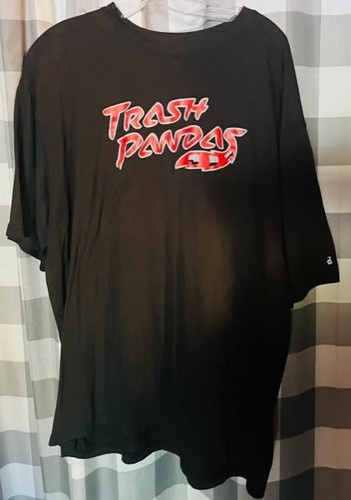 Rocket City Trash Pandas MiLB Performance Fabric Logo Shirt Badger Sports 