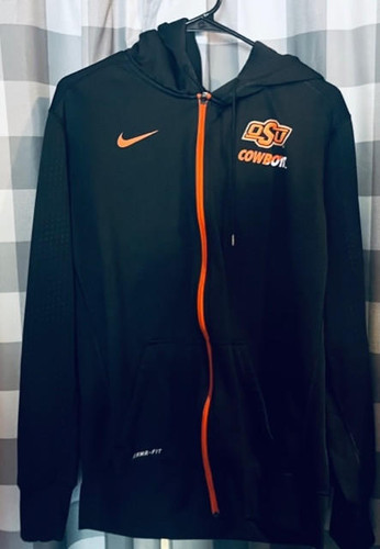 Oklahoma State Cowboys NCAA Nike Full Zip Sideline Hoodie Nike 806491382089