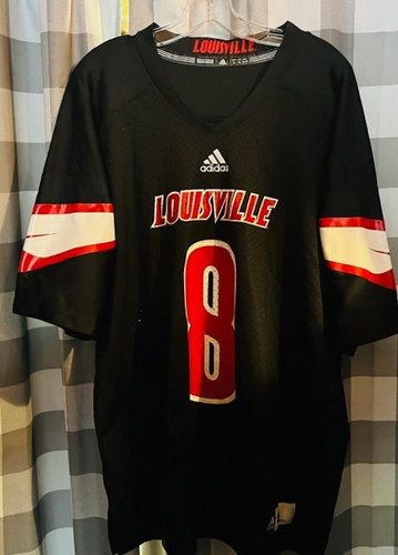 Louisville Cardinals NCAA Adidas Authentic Football Jersey Adidas 