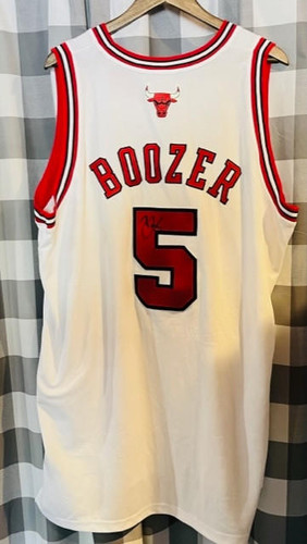 Chicago Bulls NBA Adidas Carlos Boozer Autographed Jersey Adidas 885587738511