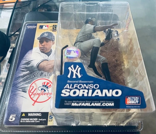 New York Yankees MLB McFarlane MLB Alfonso Soriano Figure McFarlane 787926711127