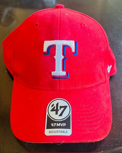 Texas Rangers MLB 47 MVP Adjustable Fit Rangers Team Hat 47 Brand 196002164595