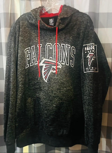 Atlanta Falcons NFL Authentic Name and Logo Team Hoodie UNK 197663039376