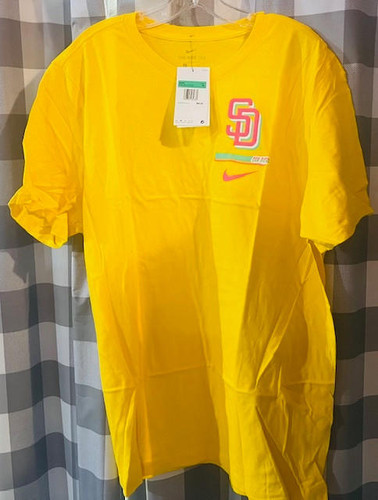 San Diego Padres MLB Nike City Connect 2-Hit T-Shirt Nike 196755039881