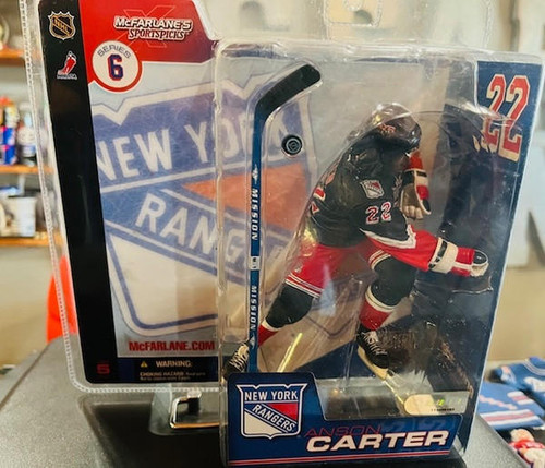 New York Rangers NHL McFarlane Series 6 Anson Carter Figure McFarlane 787926701791