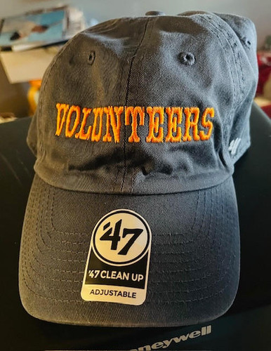 Tennessee Volunteers NCAA 47 Clean Up Throwback Script Hat 47 Brand 195000677632