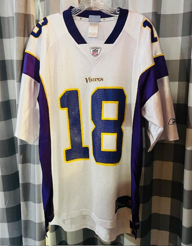 Minnesota Vikings NFL Sidney Rice Vintage Reebok Jersey Reebok 