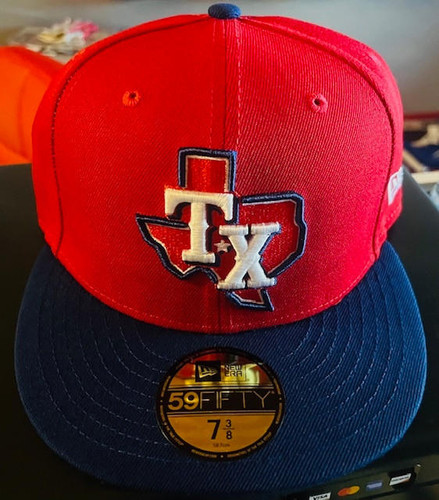 Texas Rangers MLB New Era Authentic Collection 59Fifty Hat New Era 194457880534