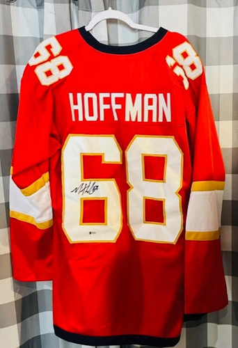 Florida Panthers NHL Beckett Mike Hoffman Auto Jersey Beckett Authentication Services 
