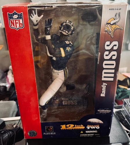 Minnesota Vikings NFL Randy Moss McFarlane 12 inch Figure McFarlane 787926742428