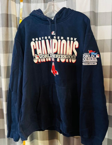 Boston Red Sox MLB 2013 World Series Champs Hoodie Majestic 