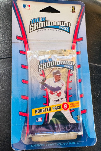 2003 MLB Showdown CCG Booster 9 Card Sealed Pack Brand New Factory Sealed 9 Card Set 2003 MLB Showdown CCG Booster 9 Card Sealed Pack