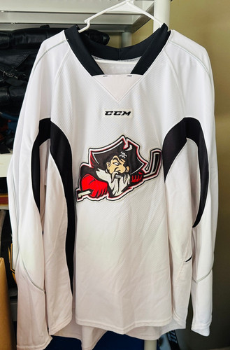Portland Pirates AHL Authentic CCM Team Worn Practice Jersey Adult 58 Authentic Portland Pirates AHL Authentic CCM Team Worn Practice Jersey