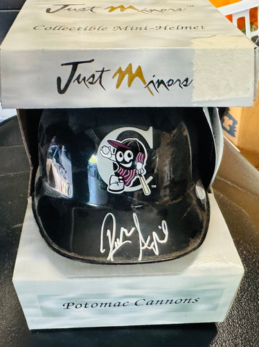 Potomac Cannons MiLB Vintage Rick Ankiel Signed Helmet Brand New in Original Packaging LOA Potomac Cannons MiLB Vintage Rick Ankiel Signed Helmet