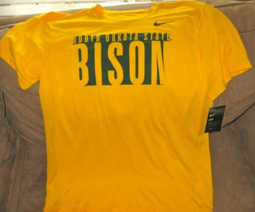 NDSU Bison NCAA Nike Performance Shirt New Nike