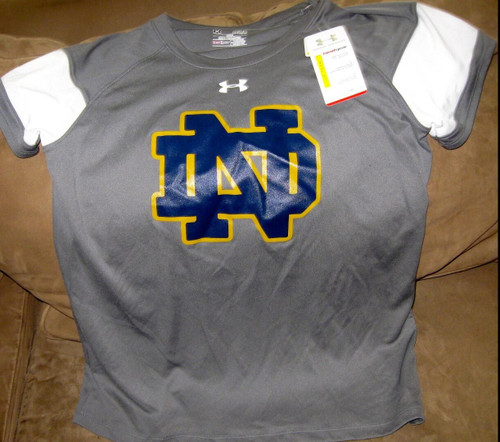 Notre Dame Fighting Irish NCAA Under Armour Workout Shirt New Under Armour