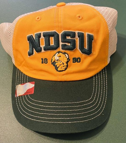 North Dakota State Bison NCAA Snapback Hat Russell Athletic
