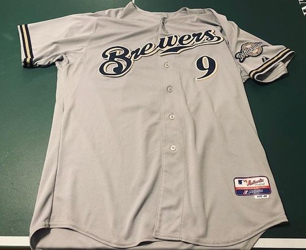 Milwaukee Brewers Authentic Majestic Home Jersey with 2009 All